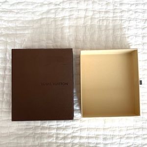Louis Vuitton Brown Small Gift Box 5x5.75x1.5
